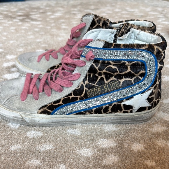 Golden Goose Hi Top sz 38 Women’s sneakers - Picture 1 of 5